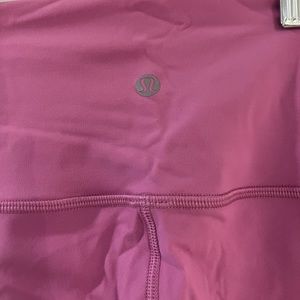 Pink lulu leggings
